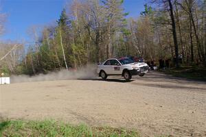 Josh Kemp / Danielle Kemp Subaru WRX on SS5, Steamboat III.