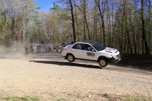 Josh Kemp / Danielle Kemp Subaru WRX on SS5, Steamboat III.