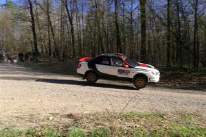 Jason Cook / Maggie Tu Subaru WRX on SS5, Steamboat III.