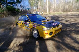 Steve Gingras / Katie Gingras Subaru Impreza on SS6, Kabekona III.
