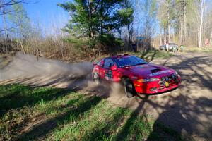 Rob Dupree / Kevin Dobrowolski Mitsubishi Eclipse GSX on SS6, Kabekona III.