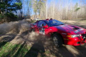 Rob Dupree / Kevin Dobrowolski Mitsubishi Eclipse GSX on SS6, Kabekona III.