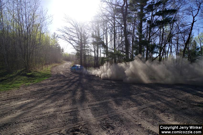 Jamey Randall / Andrew Rausch Subaru WRX on SS6, Kabekona III.