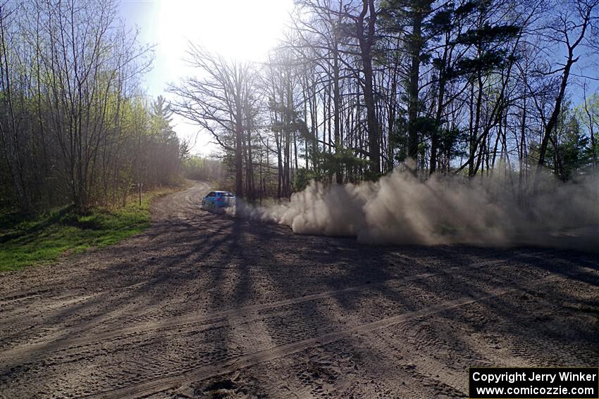 Jamey Randall / Andrew Rausch Subaru WRX on SS6, Kabekona III.