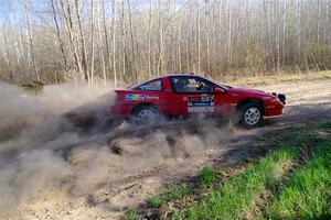 Rob Dupree / Kevin Dobrowolski Mitsubishi Eclipse GSX on SS6, Kabekona III.
