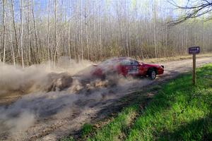Rob Dupree / Kevin Dobrowolski Mitsubishi Eclipse GSX on SS6, Kabekona III.