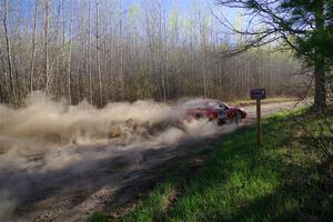 Rob Dupree / Kevin Dobrowolski Mitsubishi Eclipse GSX on SS6, Kabekona III.