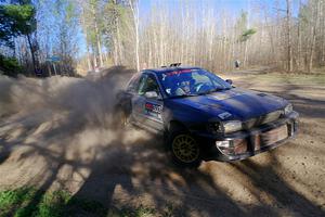 Travis Mattonen / Anikka Nykanen Subaru Impreza on SS6, Kabekona III.