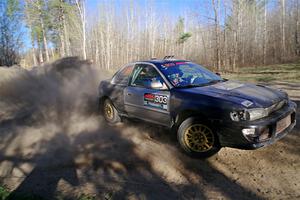 Travis Mattonen / Anikka Nykanen Subaru Impreza on SS6, Kabekona III.