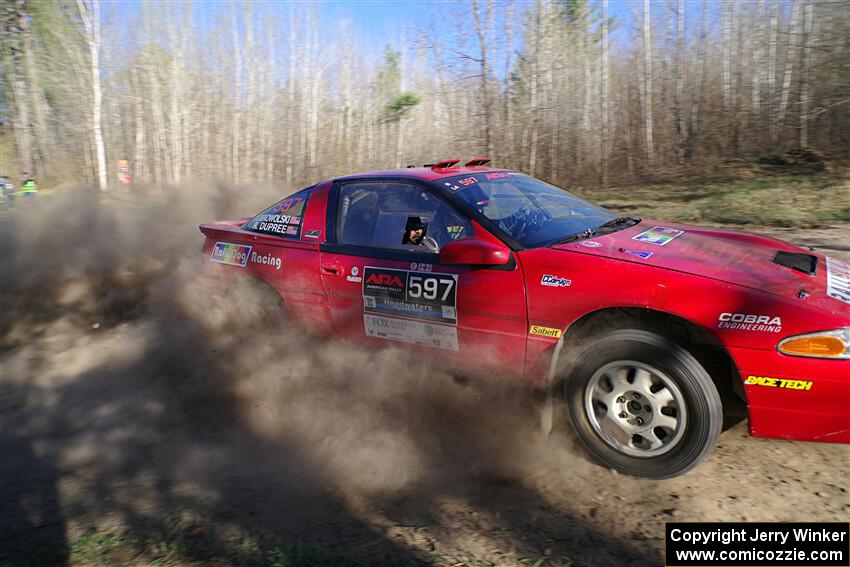 Rob Dupree / Kevin Dobrowolski Mitsubishi Eclipse GSX on SS6, Kabekona III.