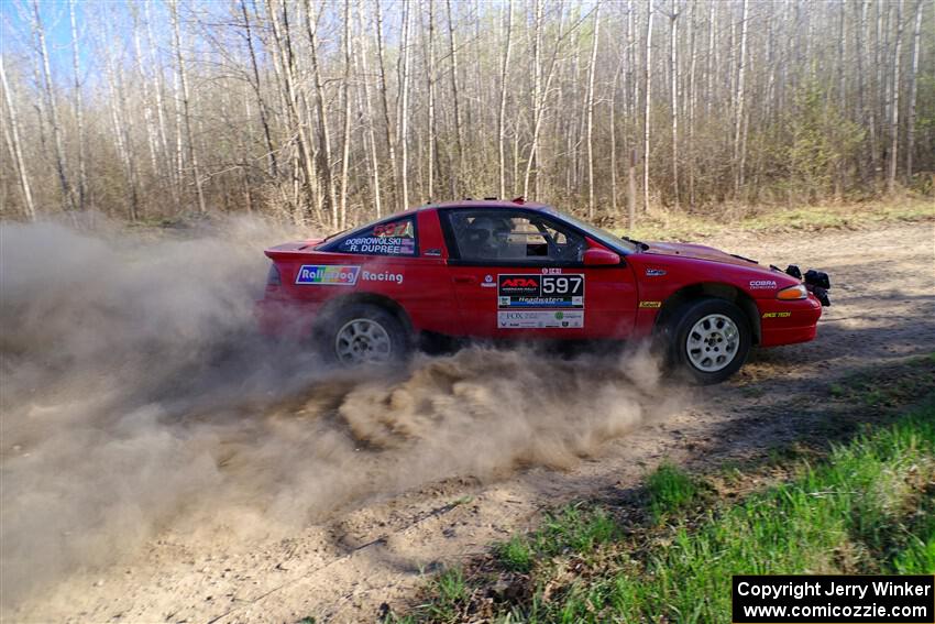Rob Dupree / Kevin Dobrowolski Mitsubishi Eclipse GSX on SS6, Kabekona III.