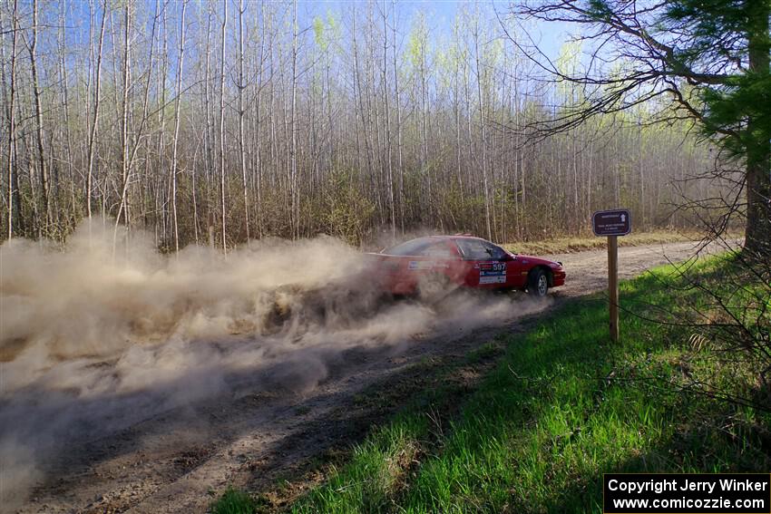 Rob Dupree / Kevin Dobrowolski Mitsubishi Eclipse GSX on SS6, Kabekona III.