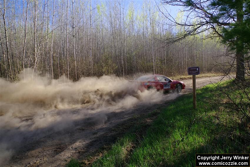 Rob Dupree / Kevin Dobrowolski Mitsubishi Eclipse GSX on SS6, Kabekona III.