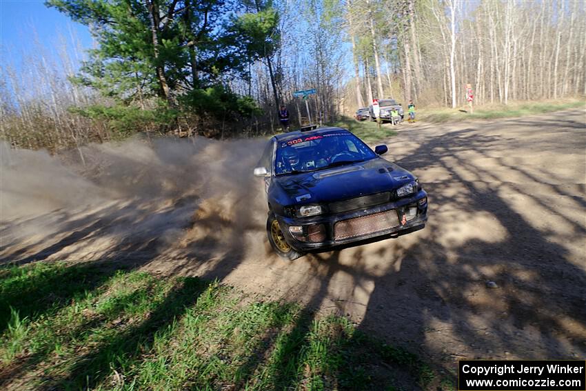 Travis Mattonen / Anikka Nykanen Subaru Impreza on SS6, Kabekona III.