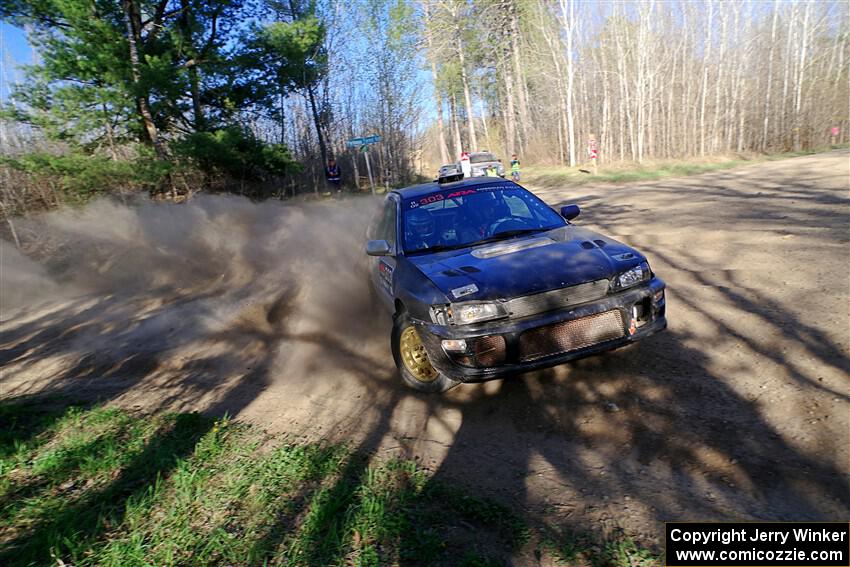 Travis Mattonen / Anikka Nykanen Subaru Impreza on SS6, Kabekona III.