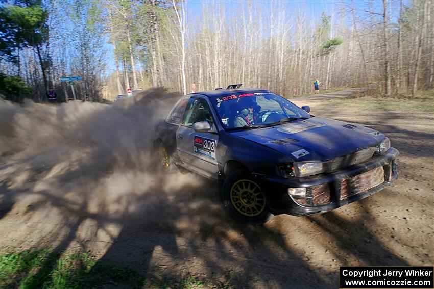 Travis Mattonen / Anikka Nykanen Subaru Impreza on SS6, Kabekona III.