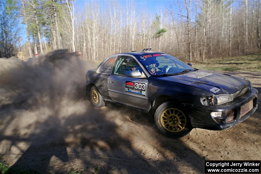 Travis Mattonen / Anikka Nykanen Subaru Impreza on SS6, Kabekona III.