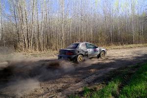 Travis Mattonen / Anikka Nykanen Subaru Impreza on SS6, Kabekona III.