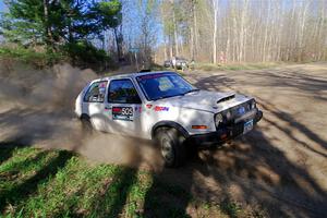 Josh Nykanen / Matt Nykanen VW GTI on SS6, Kabekona III.