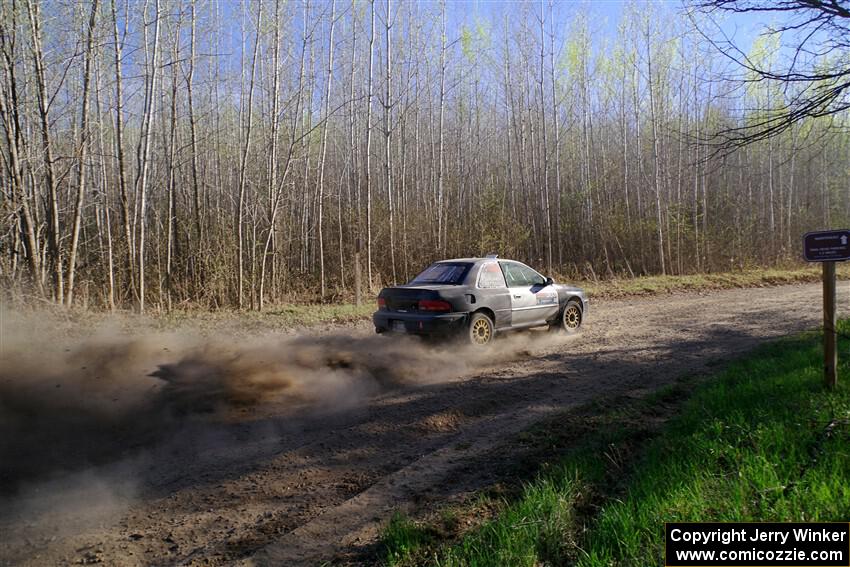 Travis Mattonen / Anikka Nykanen Subaru Impreza on SS6, Kabekona III.