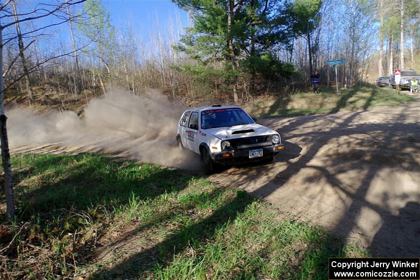 Josh Nykanen / Matt Nykanen VW GTI on SS6, Kabekona III.