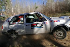 Josh Nykanen / Matt Nykanen VW GTI on SS6, Kabekona III.