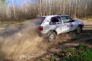Josh Nykanen / Matt Nykanen VW GTI on SS6, Kabekona III.