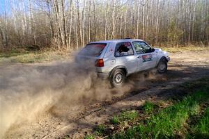 Josh Nykanen / Matt Nykanen VW GTI on SS6, Kabekona III.