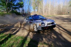 Peter Farrow / Jackson Sedivy Subaru WRX on SS6, Kabekona III.