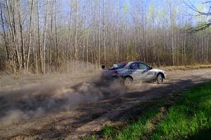 Peter Farrow / Jackson Sedivy Subaru WRX on SS6, Kabekona III.