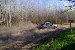 Peter Farrow / Jackson Sedivy Subaru WRX on SS6, Kabekona III.