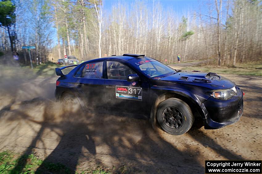 Daryl Bergen / Lorelai Payeur Subaru WRX STi on SS6, Kabekona III.