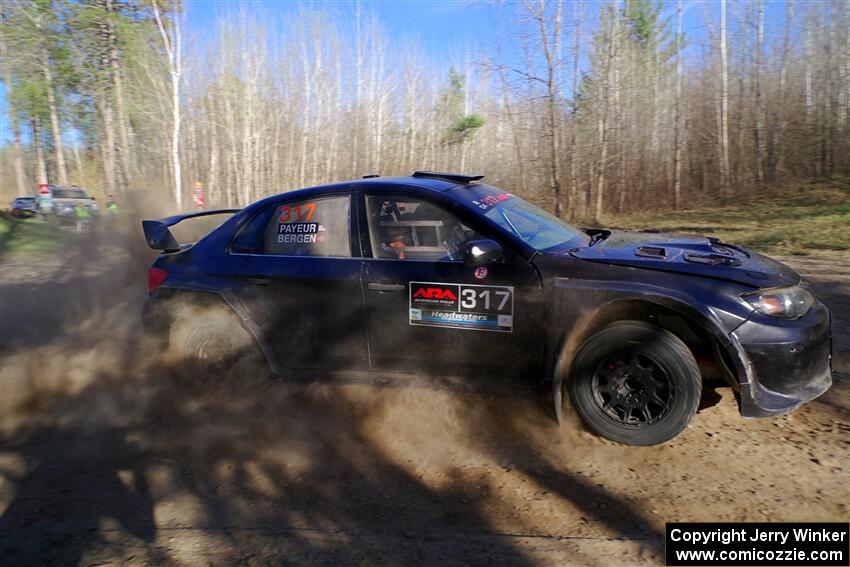 Daryl Bergen / Lorelai Payeur Subaru WRX STi on SS6, Kabekona III.