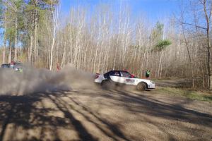 Jason Cook / Maggie Tu Subaru WRX on SS6, Kabekona III.