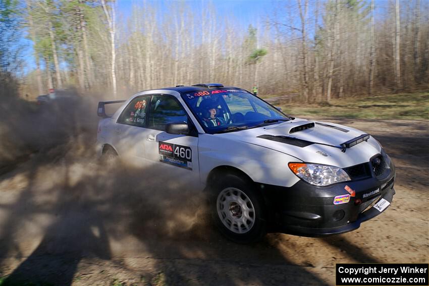 Josh Kemp / Danielle Kemp Subaru WRX on SS6, Kabekona III.