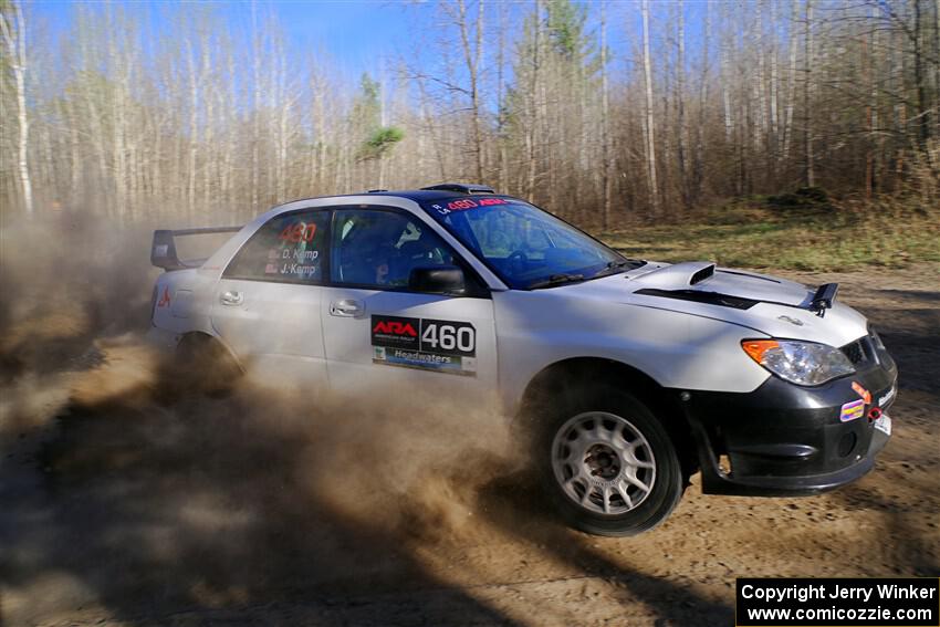 Josh Kemp / Danielle Kemp Subaru WRX on SS6, Kabekona III.