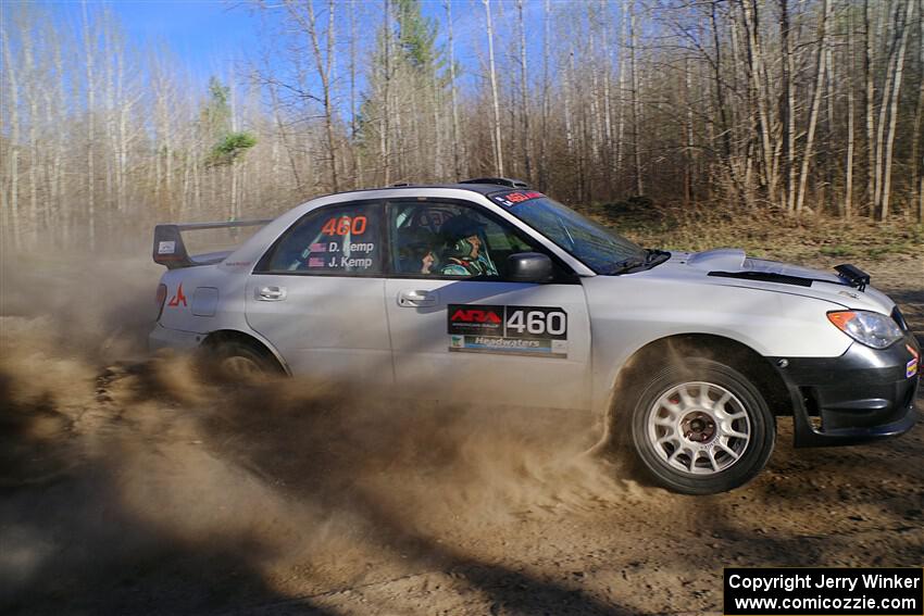 Josh Kemp / Danielle Kemp Subaru WRX on SS6, Kabekona III.
