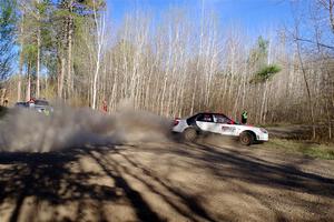 Jason Cook / Maggie Tu Subaru WRX on SS6, Kabekona III.
