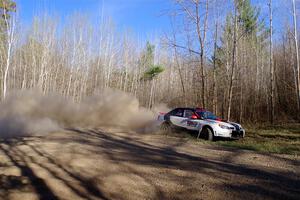 Jason Cook / Maggie Tu Subaru WRX on SS6, Kabekona III.