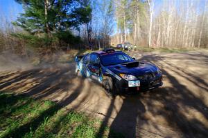 Matt James / Jackie James Subaru Impreza on SS6, Kabekona III.