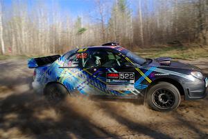 Matt James / Jackie James Subaru Impreza on SS6, Kabekona III.