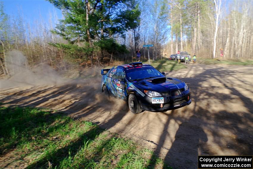Matt James / Jackie James Subaru Impreza on SS6, Kabekona III.
