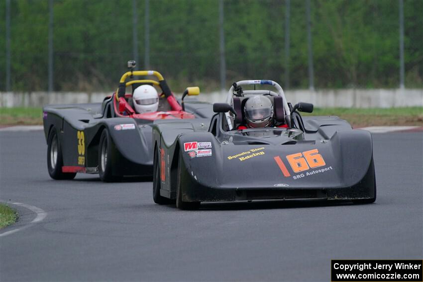 Ellen Silverberg's and David Glodowski's Spec Racer Ford 3s