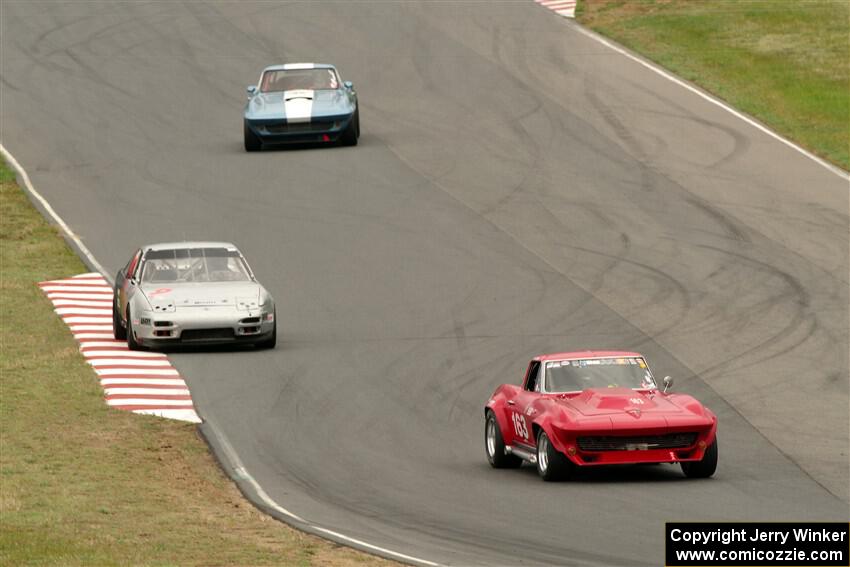 Billybob Boor's Chevy Corvette, and Daryn Bosell's Chevy Corvette