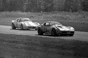 H. Brech Kauffman's and Paul Musschoot's GT-1 Chevy Corvettes