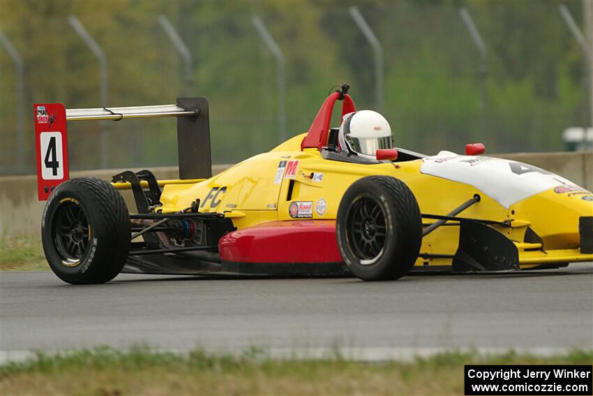 John Janssen's Formula Continental Van Diemen RF02/Mazda