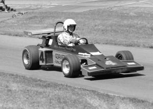 Paul Newman did several laps in this go-kart at the end of Saturday's races.