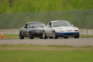 Tony Jones' and Sam Nogosek's Spec Miata Mazda Miatas