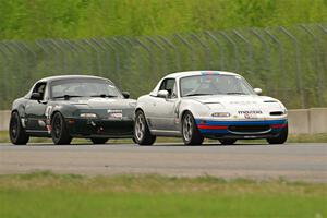 Tony Jones' and Sam Nogosek's Spec Miata Mazda Miatas