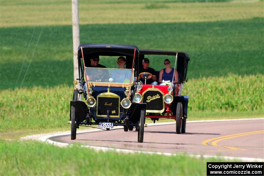 Maxwell Mickelson's 1911 Maxwell and Dave Mickelson's 1909 Buick